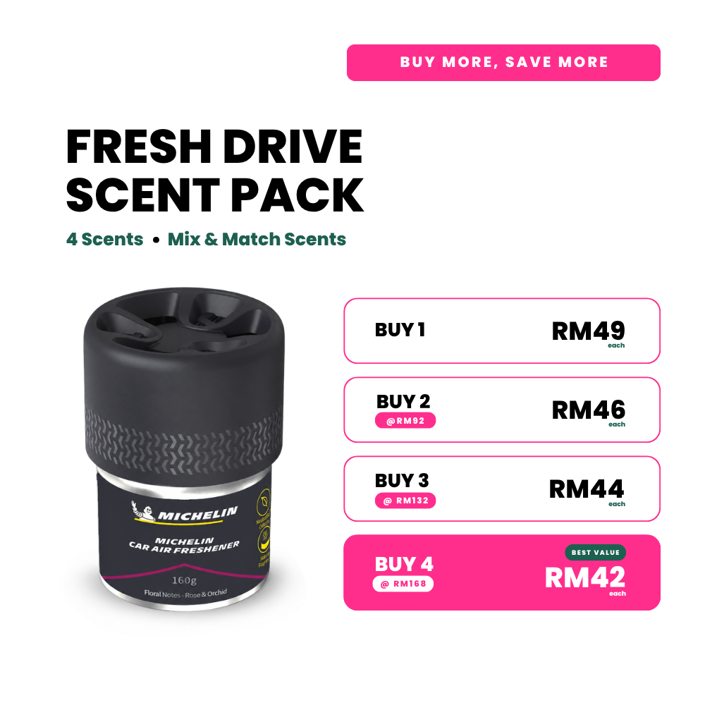 Car Air Freshener (160g) - Rose & Orchid