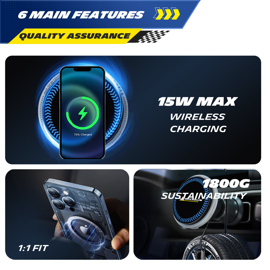 MICHELIN Phone Holder Wireless Phone Charger