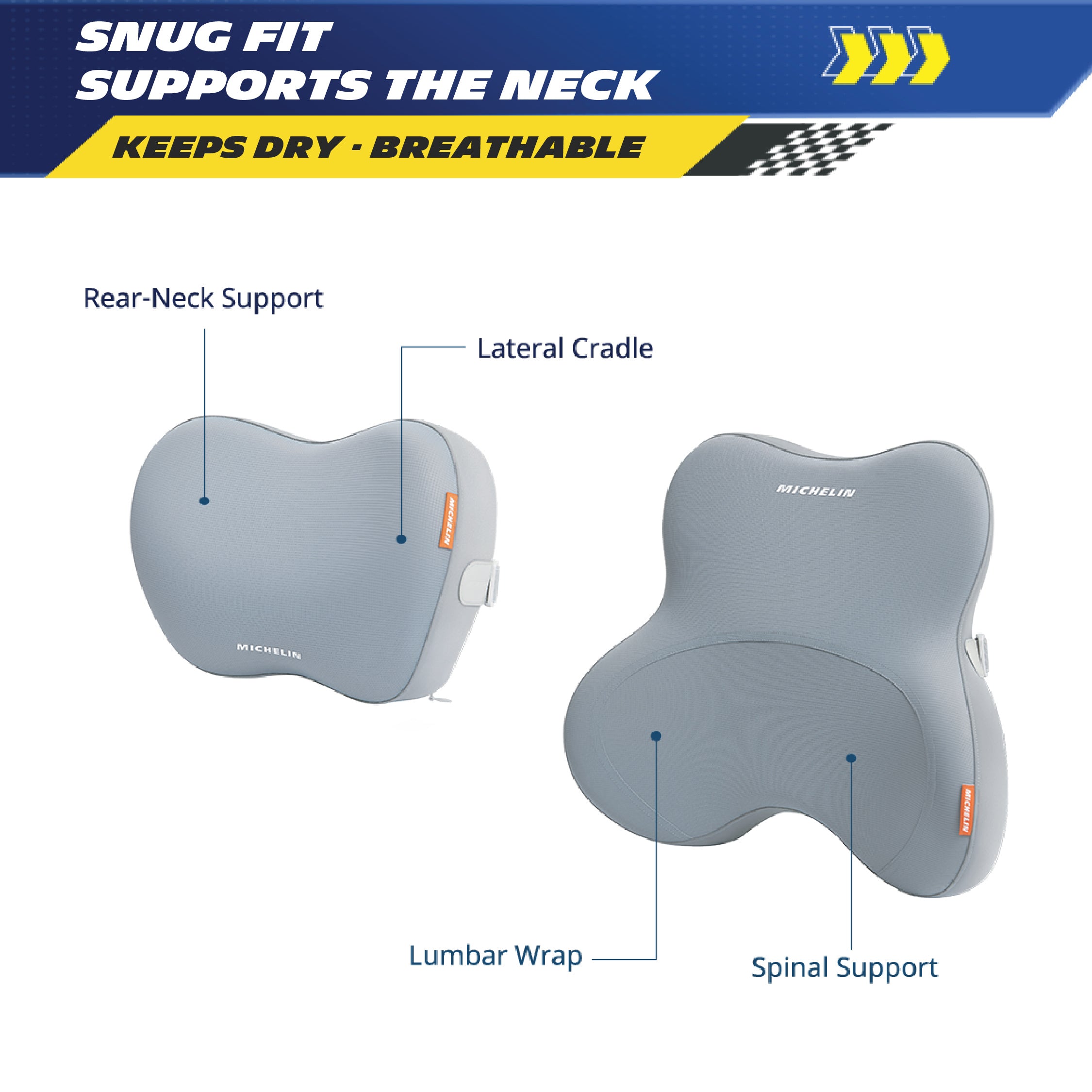 Butterfly Headrest & Lumbar Support